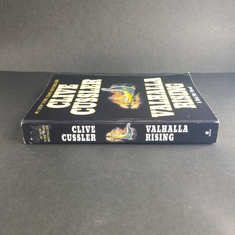 Valhalla Rising Clive Cussler Paperback Dirk Pitt Novel Adventure Thriller - Picture 3 of 4